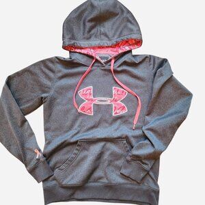Under Armor Breast Cancer Awareness Grey Hoodie size small